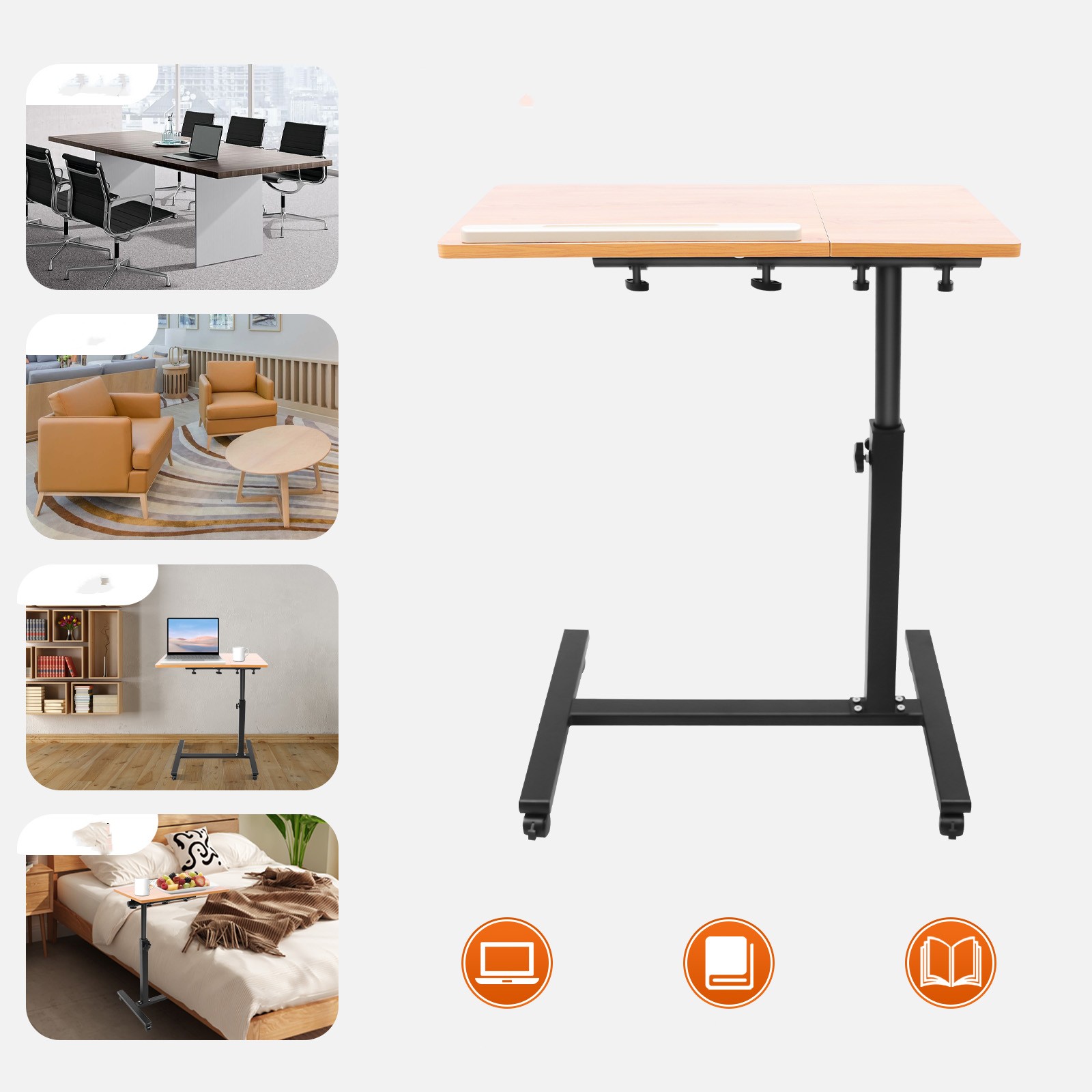 Desk Setup For Laptop - Regulowany stolik na laptopa, obracany o