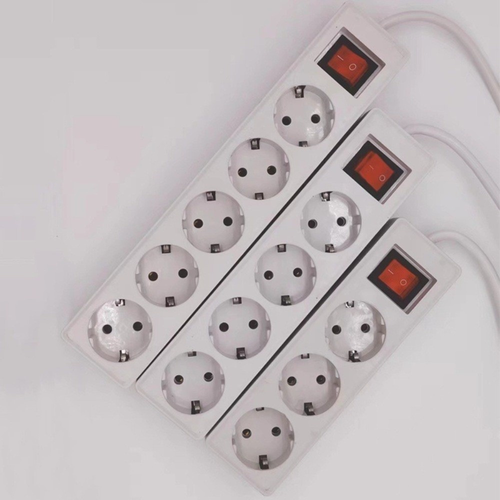 Power Strip Flat - Przenośna listwa zasilająca EU z 3/4/5