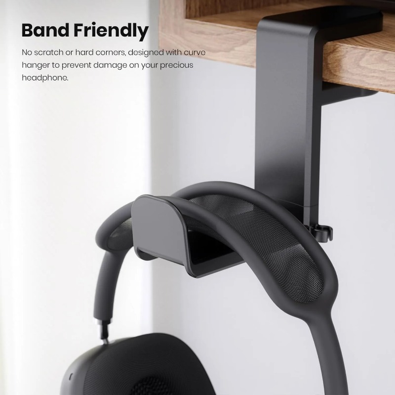 Desk Setup Organizer - Obrotowy o 360 stopni, bezinwazyjny uchwyt