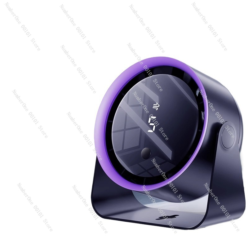 Fan Desk Small Usb - Mini Wentylator Biurkowy Cichy Chłodzący Wentylator