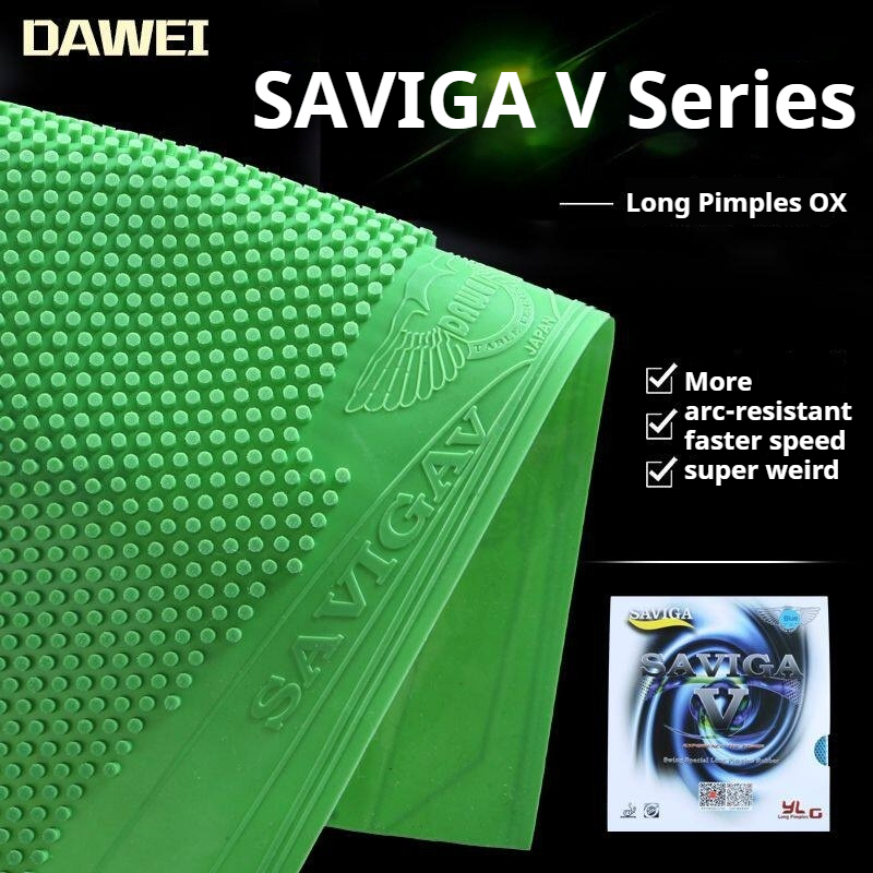 Desk Setup Green - Guma do tenisa stołowego DAWEI SAVIGA