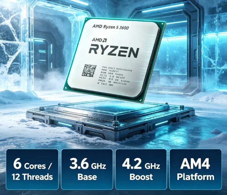 Amd Cpu Ryzen 5 - Procesor AMD Ryzen 5 3600 Matisse
