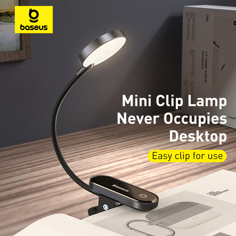 Desk Setup For Laptop - Lampka biurkowa przenośna Baseus LED Mini