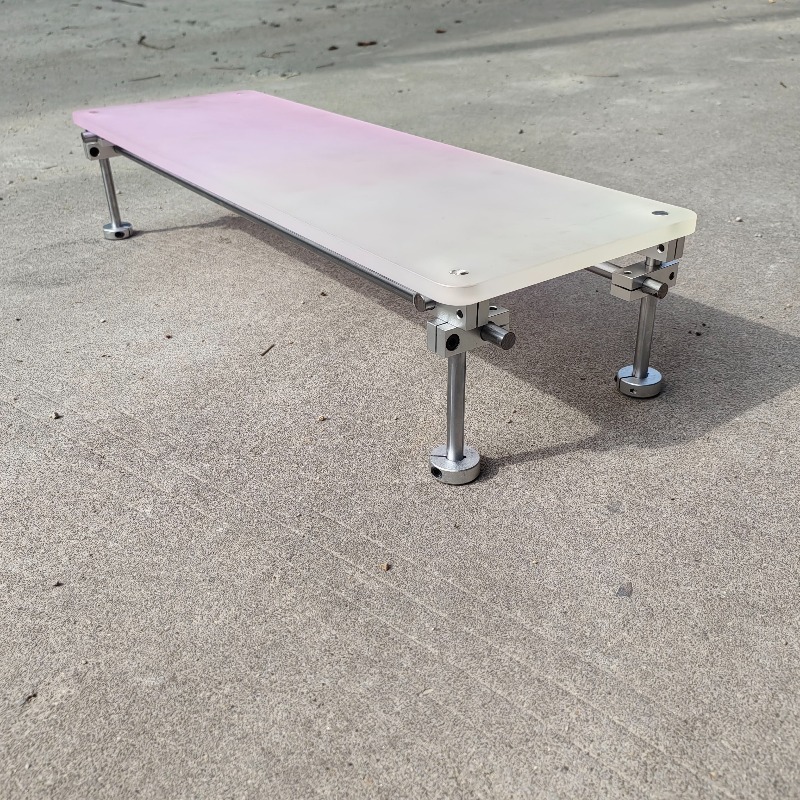 Desk Setup Accessories Aesthetic - ‌ Estetyczny różowy gradientowy akrylowy stojak