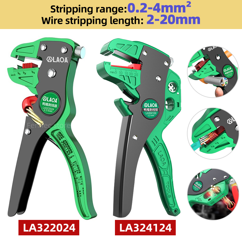 Power Strip Flat - LAOA Narzędzia do ściągania izolacji Szczypce