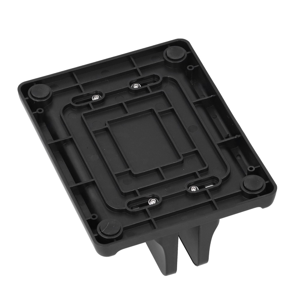 Vertical Laptop Stand - Plastikowy pionowy stojak na laptopa, czarny,