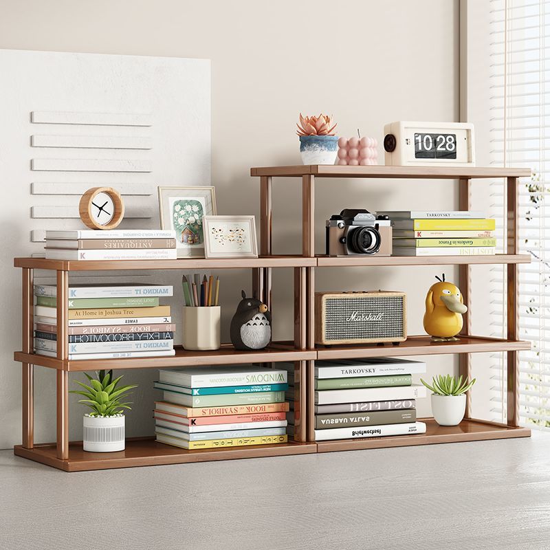 Desk Setup Organizer - Oszczędzający miejsce, wielopoziomowy organizer na biurko,