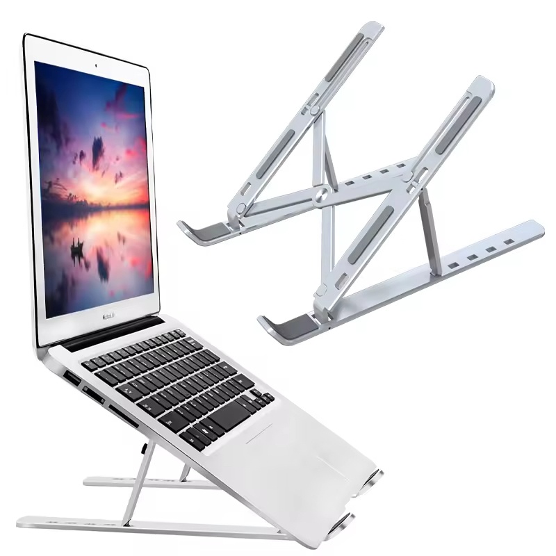 Desk Setup Mac - Przenośna podstawka chłodząca do notebooka, regulowany