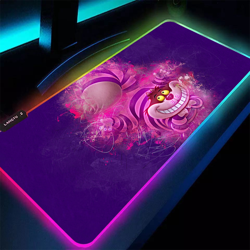 Desk Setup For Laptop - Duża podkładka pod mysz RGB A-Alices
