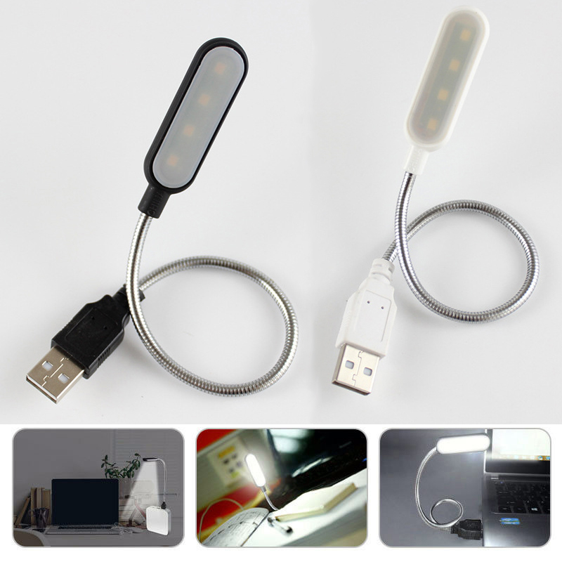 Mini 4 LED Lampka do czytania  – Desk Setup For Laptop recenzja i cena