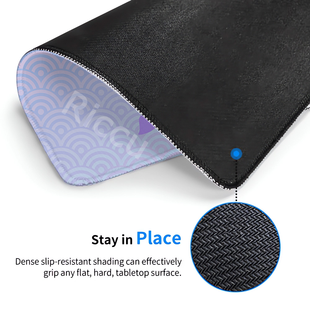 Fioletowa podkładka pod mysz S – Desk Setup Blue recenzja i cena