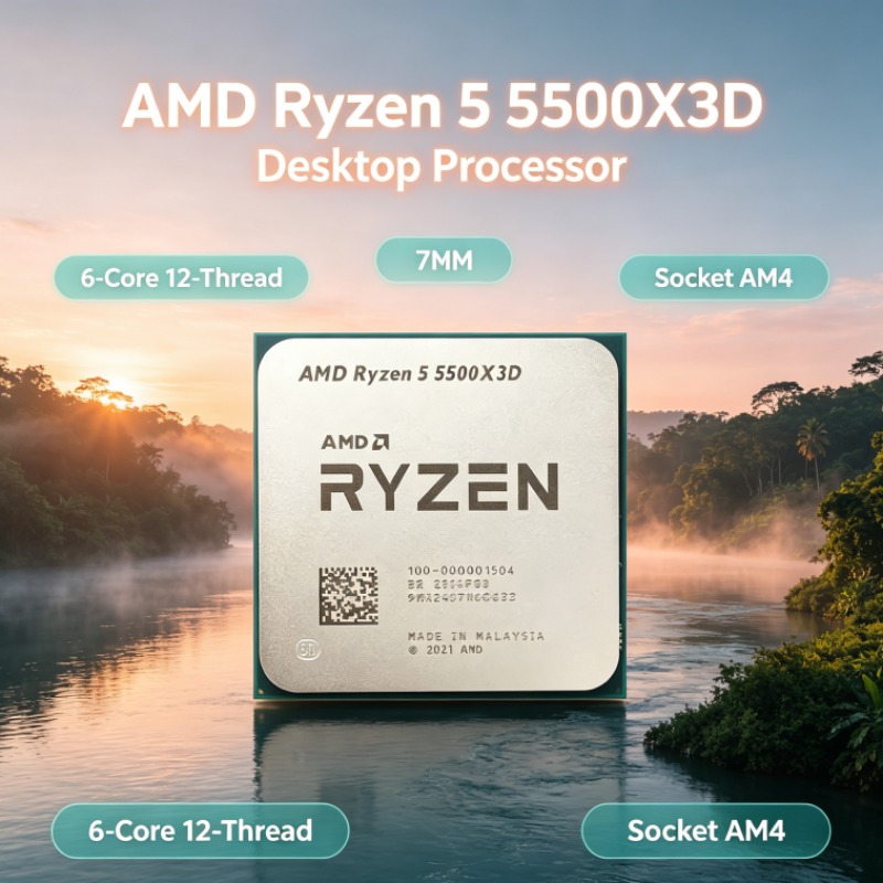 Procesor AMD Ryzen 5 5500X3D d – Amd Cpu Ryzen 5 recenzja i cena