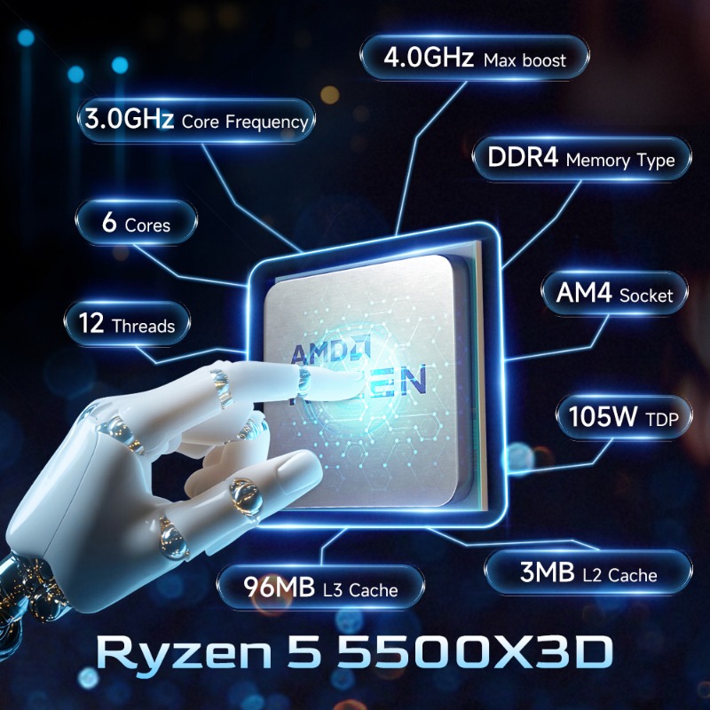 Procesor AMD Ryzen 5 5500X3D d – Amd Cpu Ryzen 5 recenzja i cena