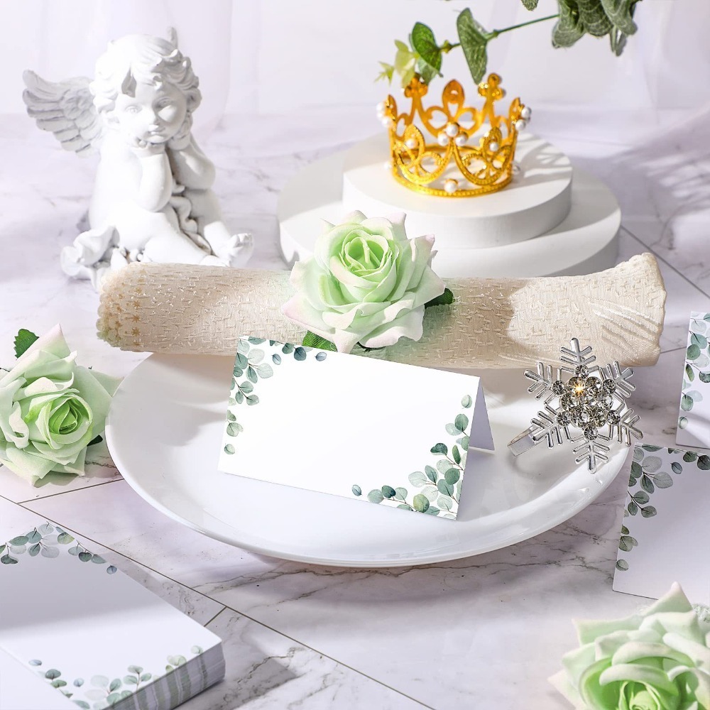 50 sztuk puste zielone liście  – Desk Setup Green recenzja i cena