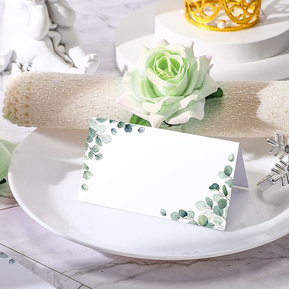 50 sztuk puste zielone liście  – Desk Setup Green recenzja i cena
