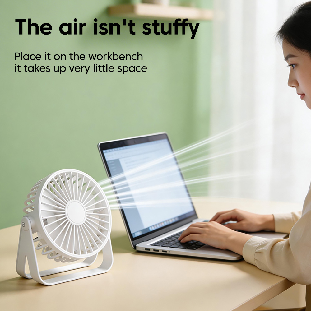 Mini wentylator biurkowy, łado – Fan Desk Small Usb recenzja i cena