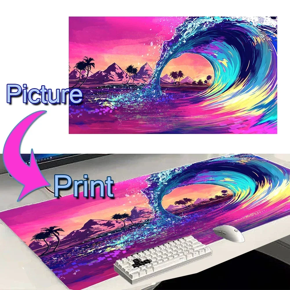 Playmat Custom Mouse Pad Compa – Desk Setup Pink recenzja i cena