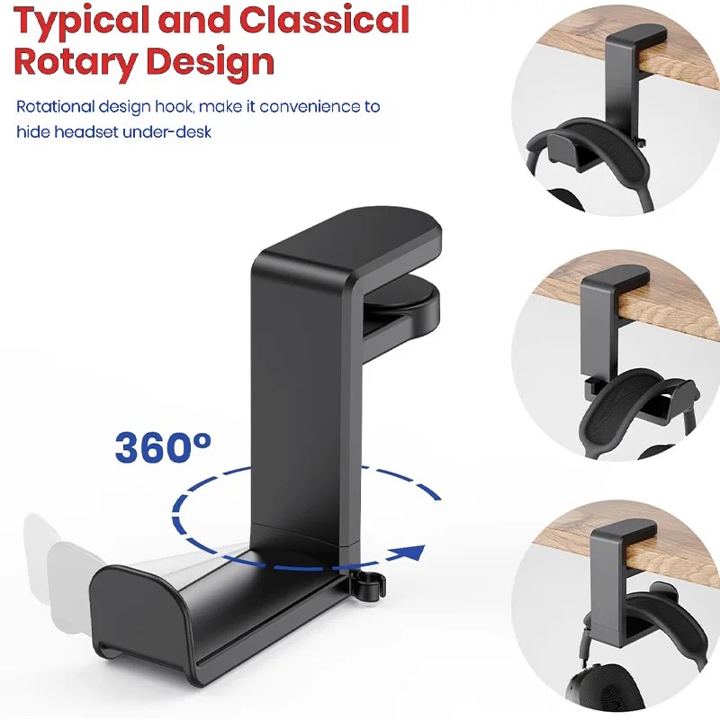 Obrotowy o 360 stopni, bezinwa – Desk Setup Organizer recenzja i cena