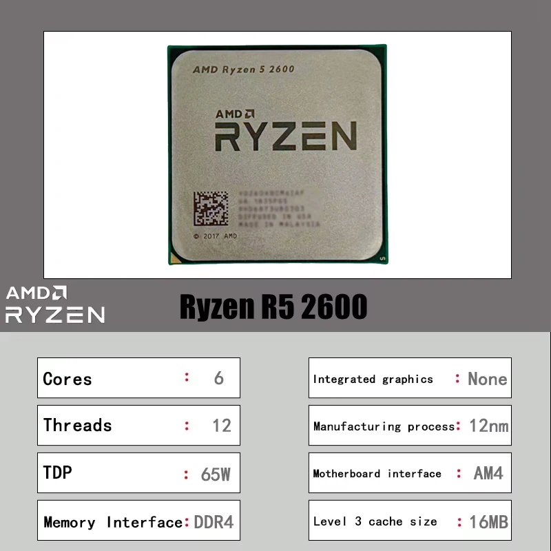 Procesor AMD Ryzen 5 R5 2600 3 – Amd Cpu Ryzen 5 recenzja i cena