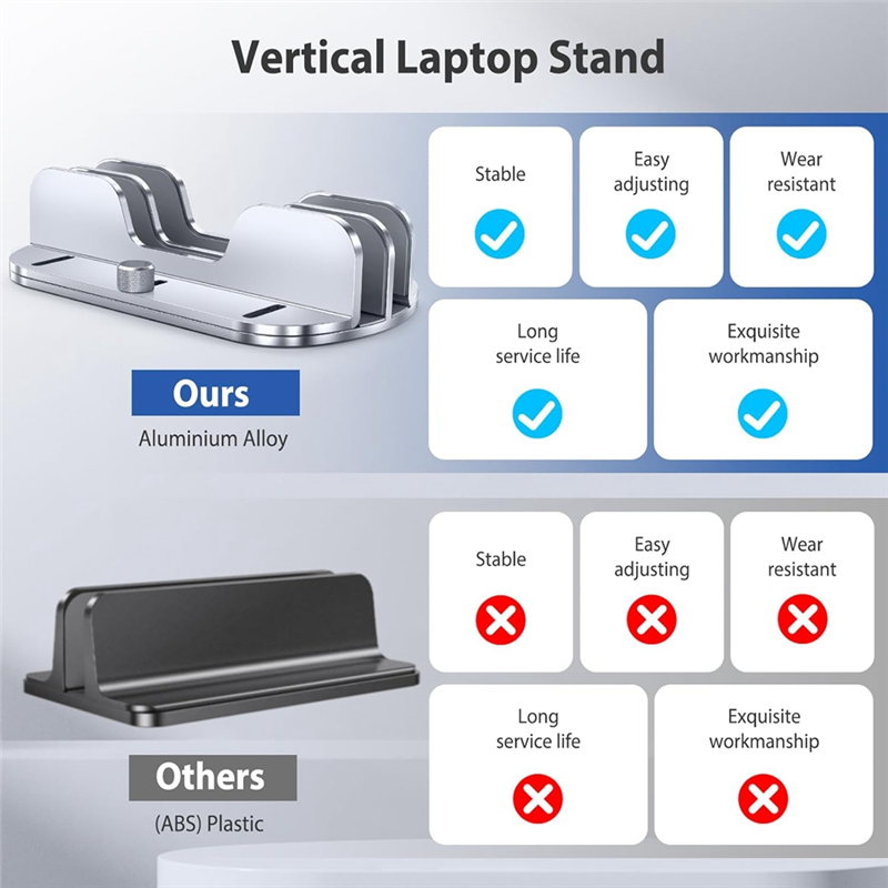 Wysokiej jakości pionowy stoja – Vertical Laptop Stand recenzja i cena