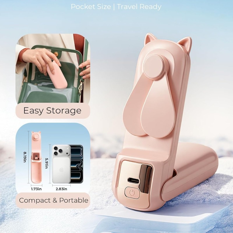 Przenośny, składany mini wenty – Fan Desk Small Usb recenzja i cena