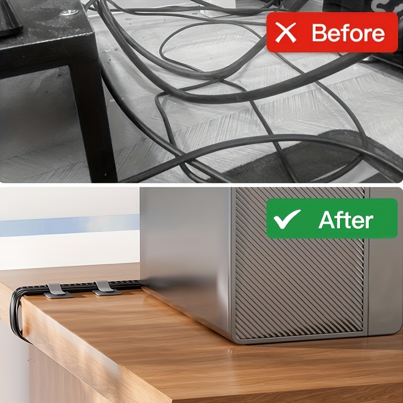 Opaski kablowe wielokrotnego u – Desk Setup Diy recenzja i cena