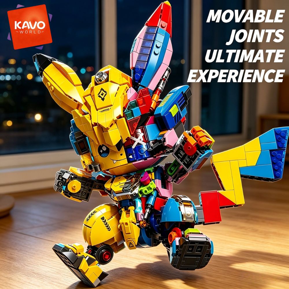 KAVOWORLD 1505 elementów Mecha – Desk Setup Diy recenzja i cena