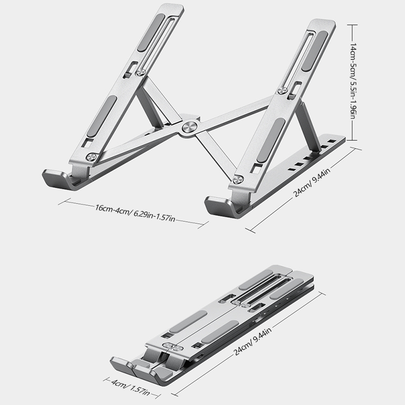 Składana aluminiowa podstawka  – Desk Setup Macbook recenzja i cena