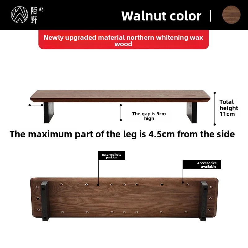 Solidny drewniany stojak pod m – Desk Setup Organizer recenzja i cena