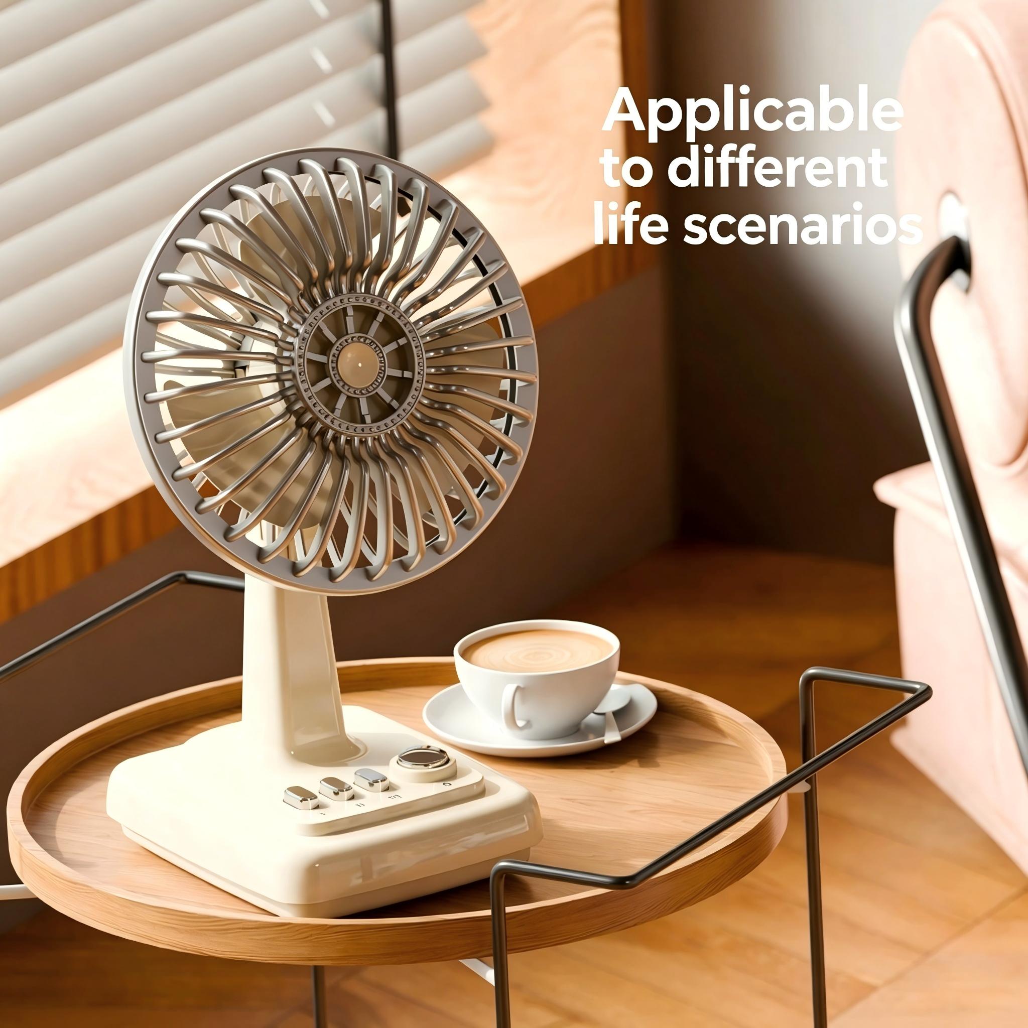 Retro wentylator biurkowy ze s – Fan Desk Small Usb recenzja i cena