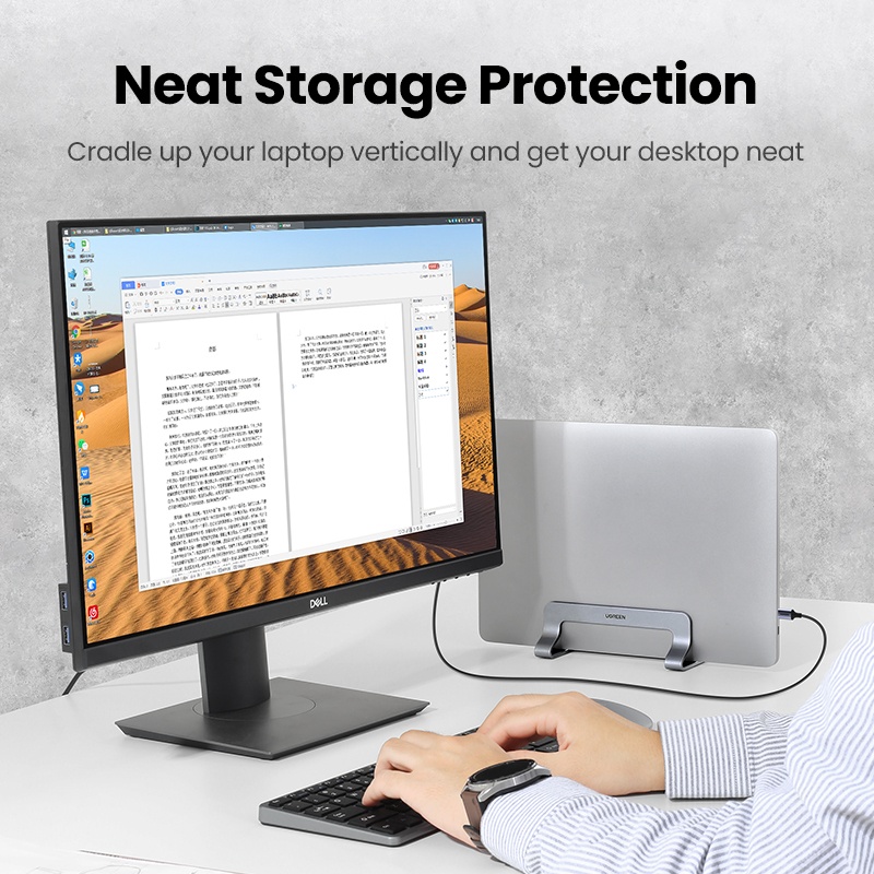 UGREEN pionowy stojak na lapto – Vertical Laptop Stand recenzja i cena