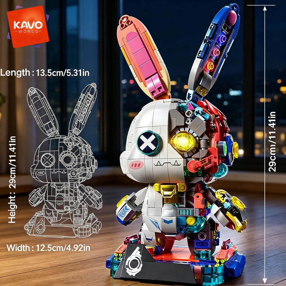 KAVOWORLD 1377 elementów Zesta – Desk Setup Diy recenzja i cena