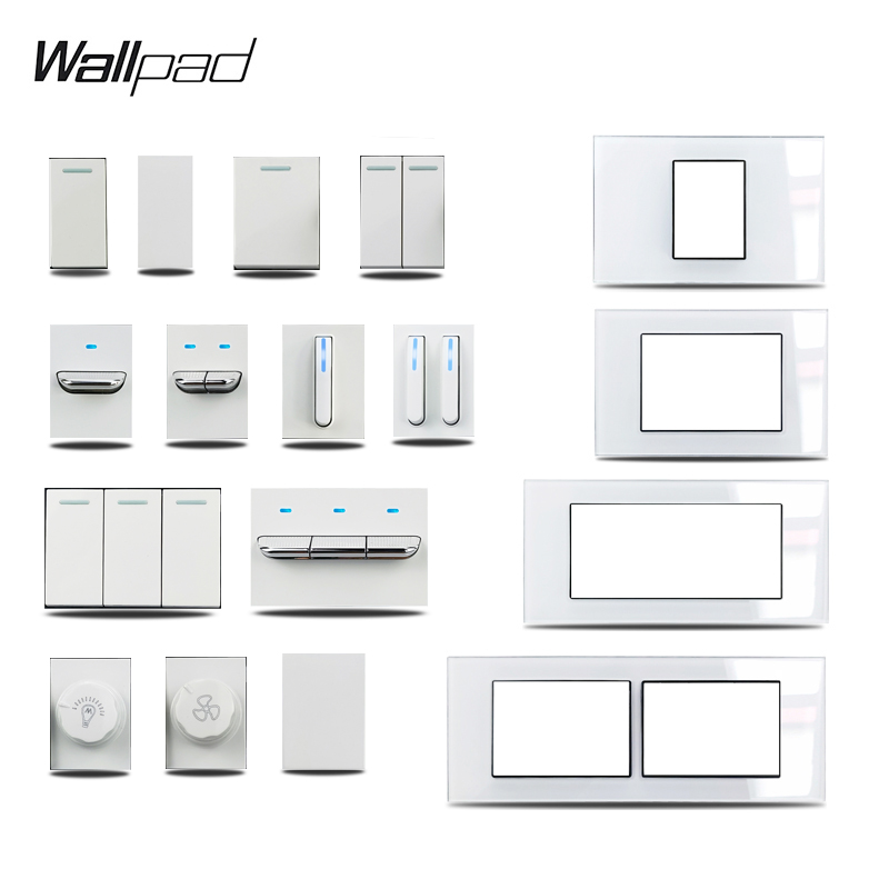 US Italy Type DIY White Glass  – Power Strip Flat recenzja i cena