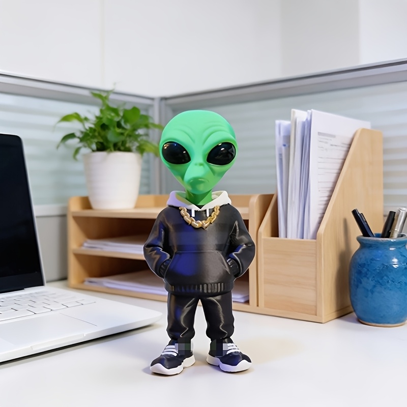 1 sztuka zielonej figurki kosm – Desk Setup Green recenzja i cena